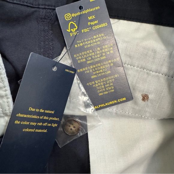 Polo Ralph Lauren NWT Blue Chino Shorts - Picture 5 of 6